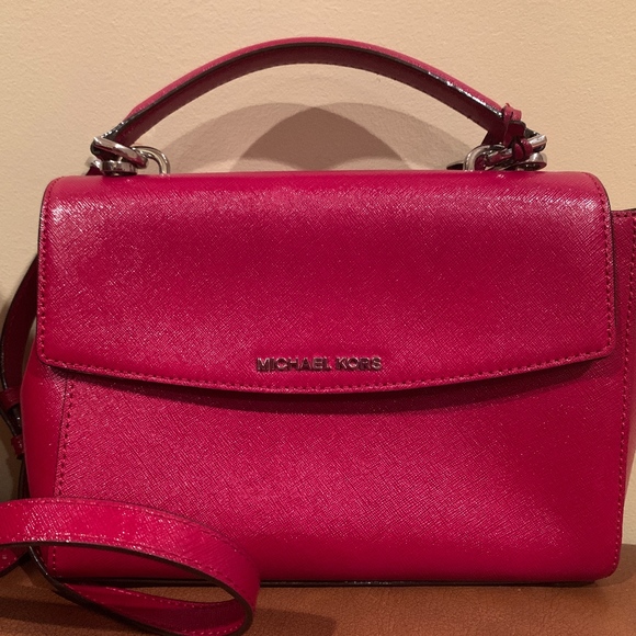 Michael Kors Bags Michael Kors Red Crossbody Bag Poshmark